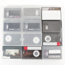 12 x ASSORTED VHS-C VHS CASSETTES VIDEO TAPES Job lot