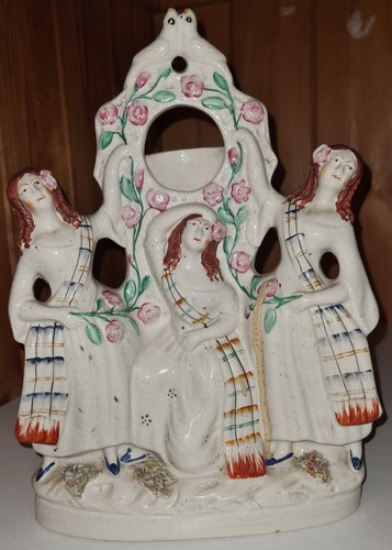 Antique staffordshire pottery - staffordshire,