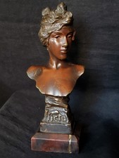 Emmanuel Villanis Bronze Bust