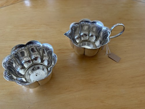 Silver plated creamer jug - plated,
