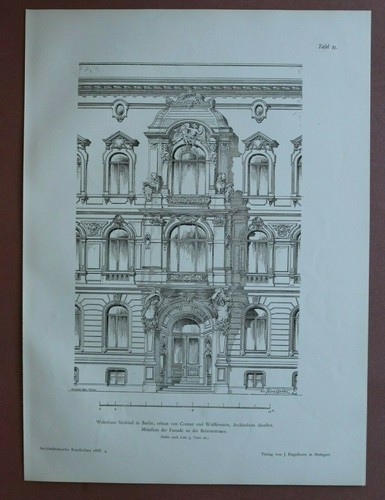 Ar88 architecture berlin - berlin, 1888