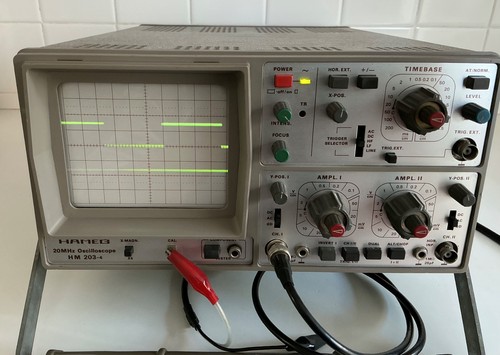 Hameg hm203 oscilloscope - ,