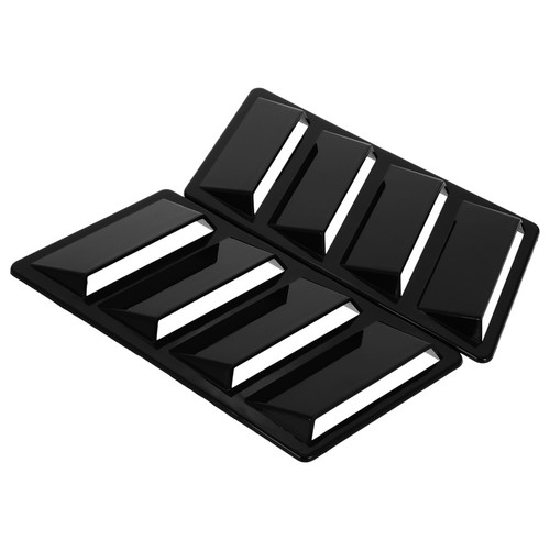 2pcs black abs universal - black,