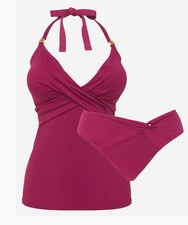 MAGISCULPT Twist Front Tankini