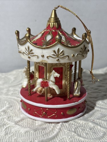 Vintage carousel plastic merry - carousel,