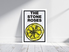 Stone Roses Lemon Poster 90's