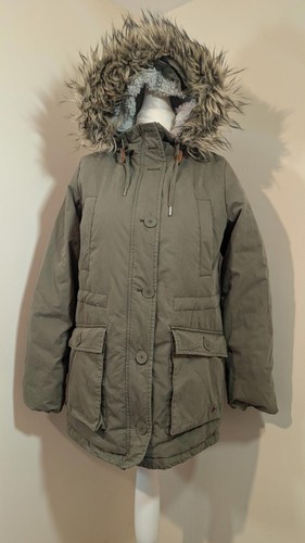 Jack wills green down - down, parka