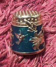 THIMBLE VINTAGE GOLD-PLATED &