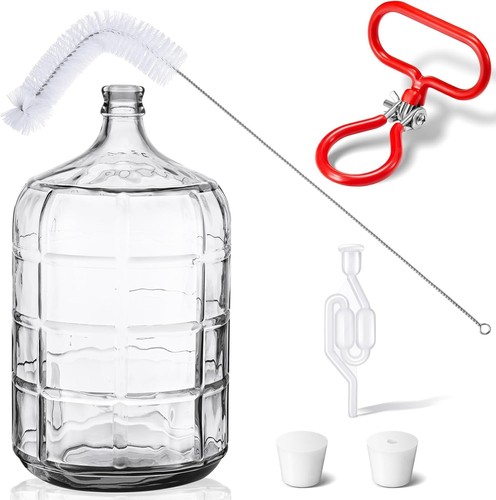 Gallon glass carboy set - 3,