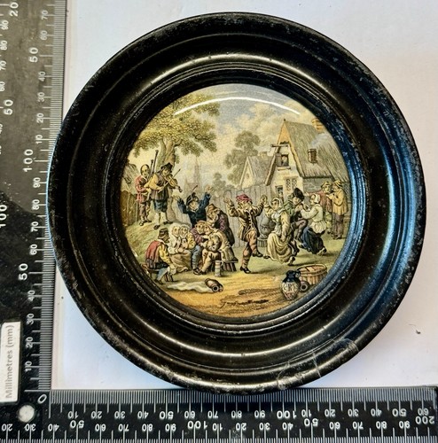 1860 prattware coloured - prattware,