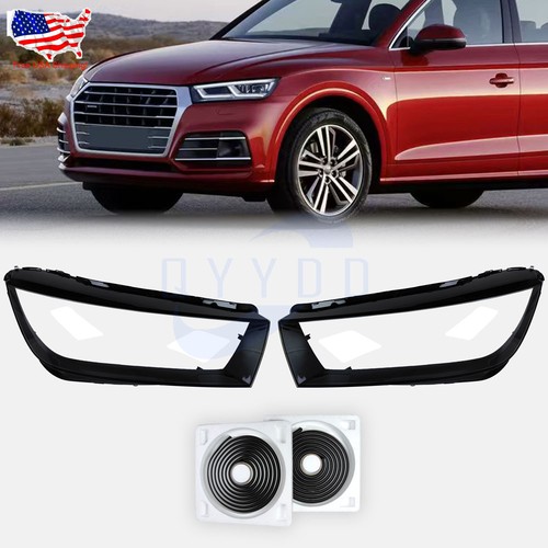 Pair headlight lens cover for - headlight,