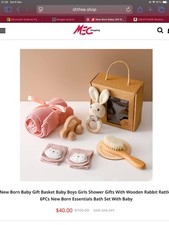 Bnwt 6 Piece New Born Gift Set