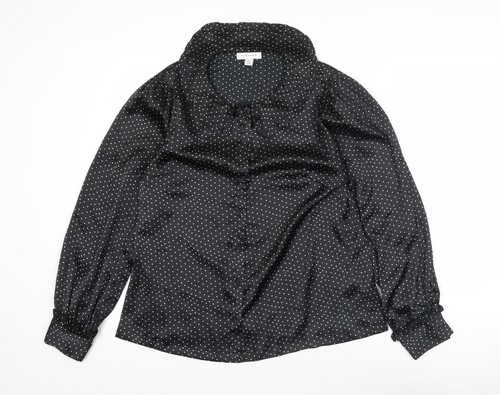Topshop women black polka - black,