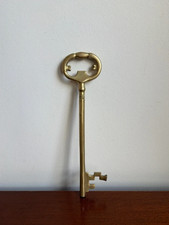 Vintage Large Solid Brass Key