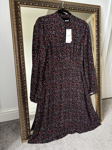 Whistles black floral - black,
