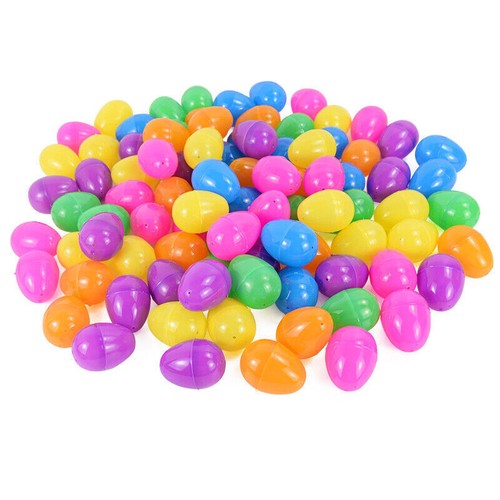 Hollow plastic filler eggs - hollow,