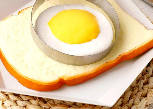 New silver egg frying - new,