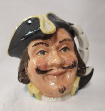 Royal Doulton Small 4" Toby Jug 'Captain Henry Morgan' D6469 Dated 1957