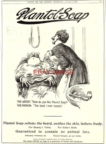 Advert for plantol toilet soap - for,