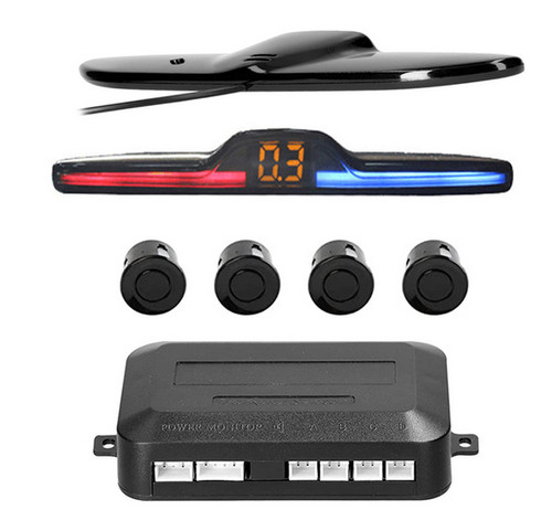 Parking black sensors led - parking,
