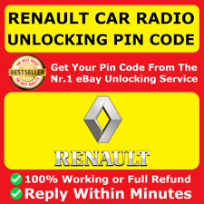 ✅RENAULT UNLOCK PIN CODE DECODE MEGANE SCENIC LAGUNA CLIO TWINGO RADIO KANGOO✅