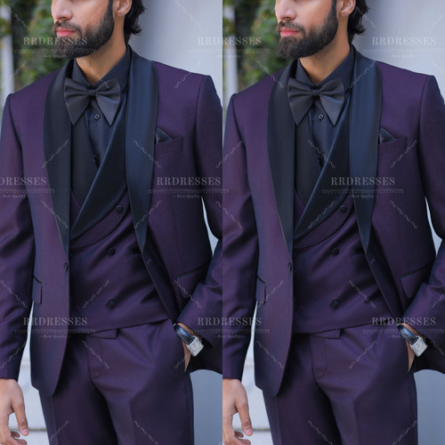 Purple men suit - purple,