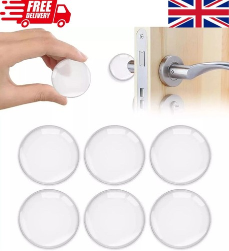 6pcs wall door handle stopper - handle,