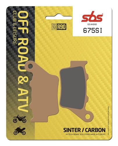 Sbs sintered rear - rear, brake