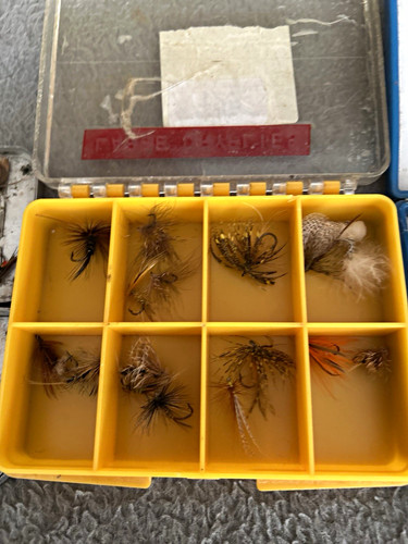 Lots fishing flys vintage - 3,