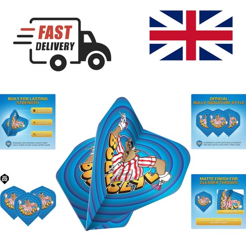 Durable bullseye dart - dart, flights