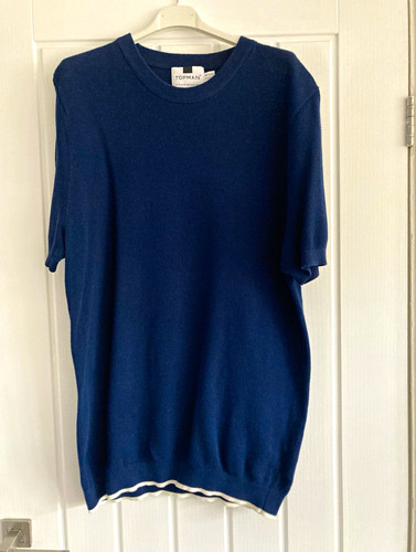 Topman men blue knit - topman,