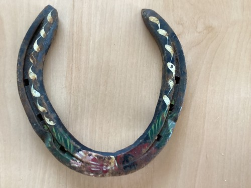 Old metal barge ware painted - old,