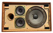 BBC Keith Monks LS1.8 active monitor speaker inc grill LF driver needs refoam #C