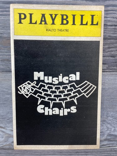 Musical chairs playbill may - musical, chairs,