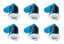 6 x Deta L1701CH4 Fire Rated