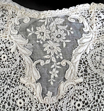 Rare Antique Irish Crochet
