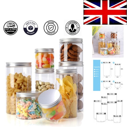 Pack airtight storage jars - 8,
