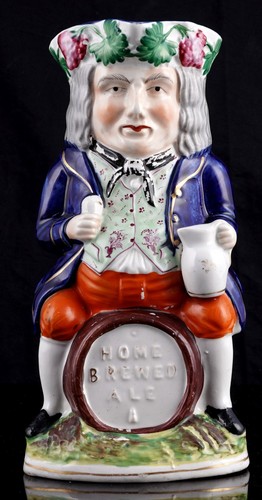 Antique staffordshire toby - antique,