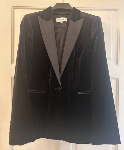 Reiss black velvet single - reiss,