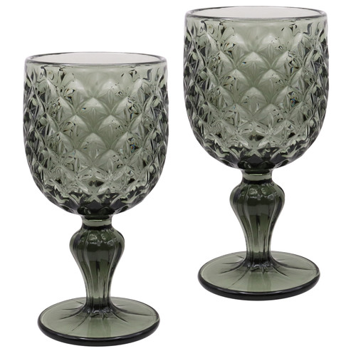 Vintage coloured wine glasses - vintage,