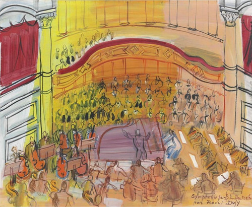 Raoul dufy grand orchestre - grand,