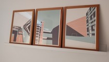 Trio Of Park Hill Prints By