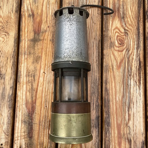 Vintage miners type davy lamp - vintage,
