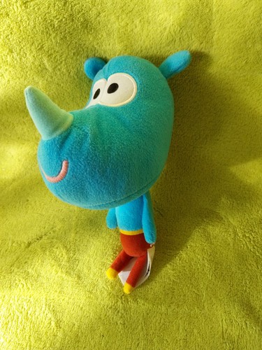 Hey duggee rhino soft toy - soft,