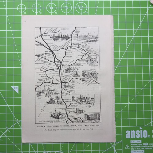 Original 1912 lnwr - lnwr, route