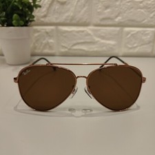 Ray-Ban RB R01018 Caravan Reverse 004/GA 58-16 140 3N Gold Brown Bio-Nylon Lense