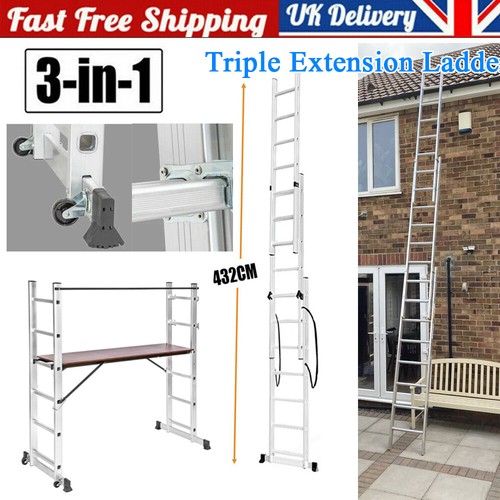 Triple extension ladders - triple,