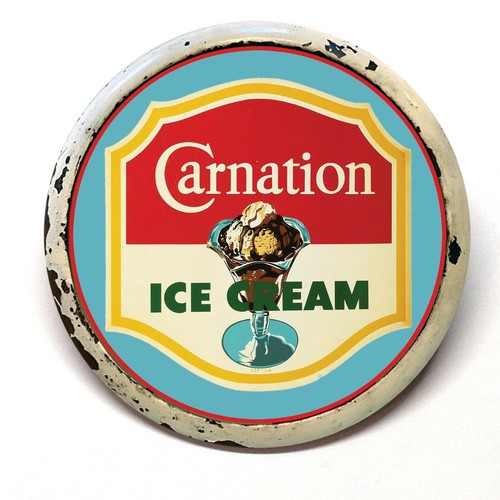 Carnation ice cream fridge - ice,