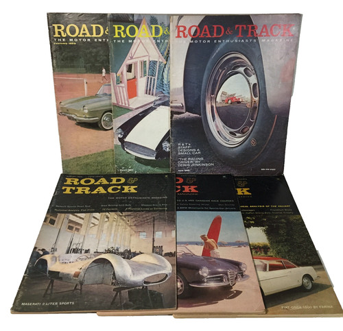 Road and track 1959 lot - track, 6