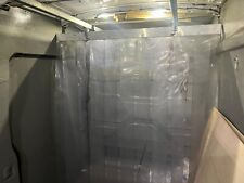 Refrigerated vehicle strip curtains for vans and trailers